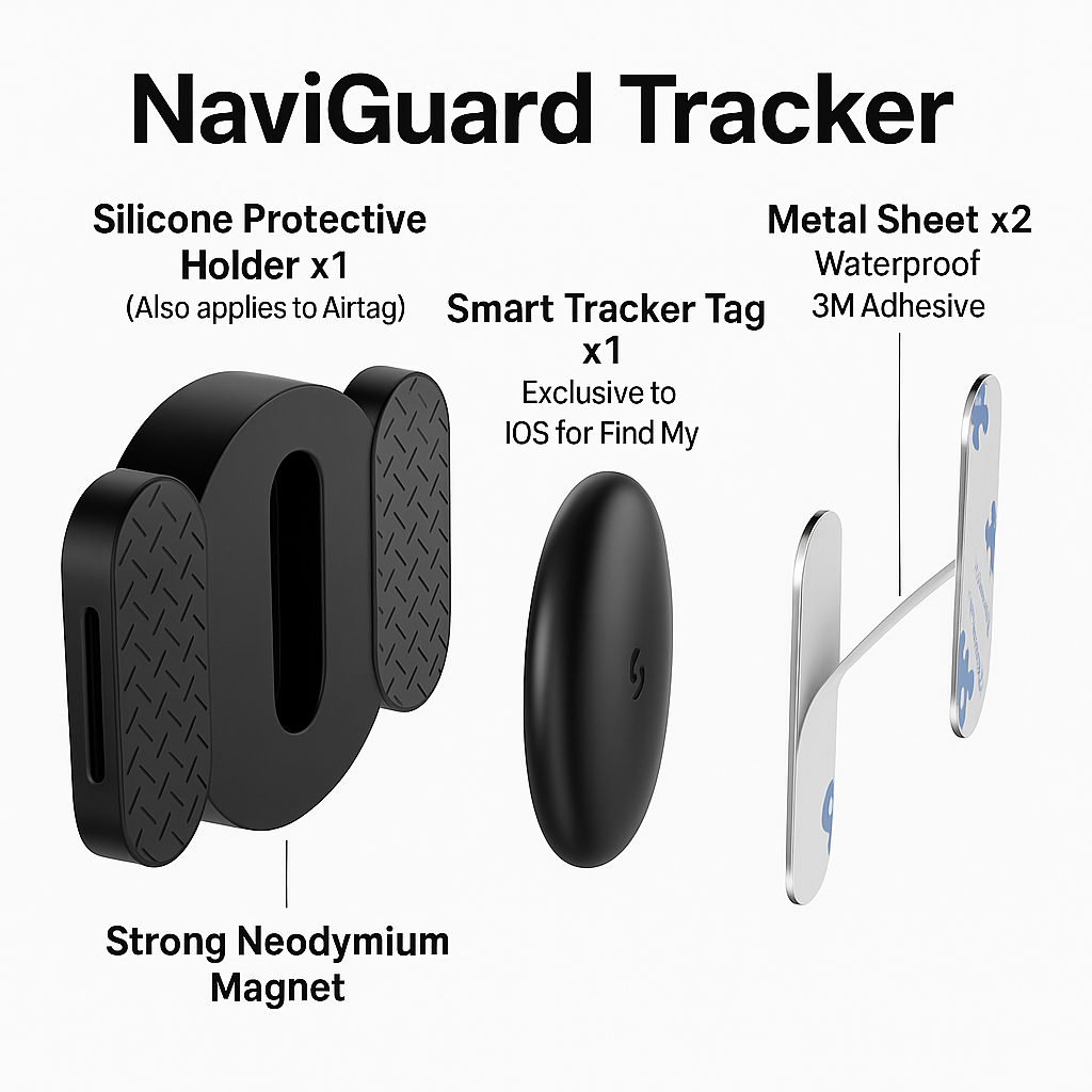 NaviGuard GPS Tracker - 2Pck