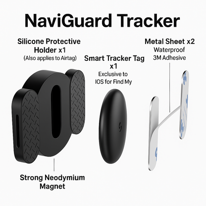 NaviGuard GPS Tracker - 2Pck